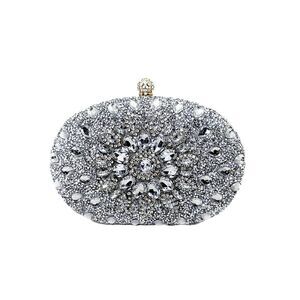 Luxury Rhinestone Sparkly Evening Clutch for 2025 Weddings